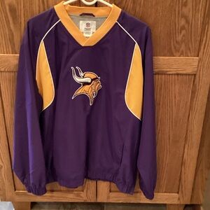 NFL Team Apparel Purple and Gold Jersey